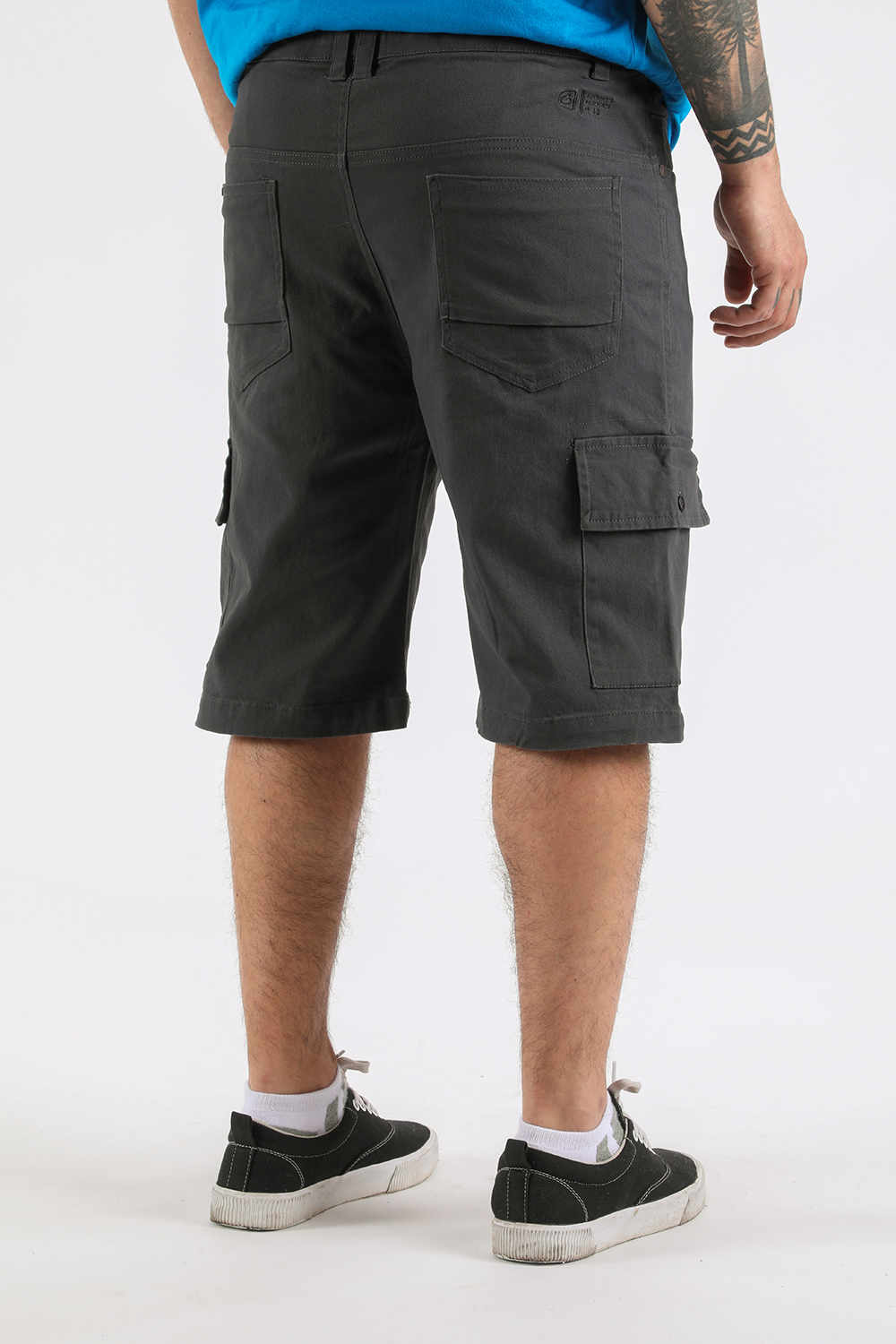 SHORT ALGODÓN HOMBRE GANGSTER AZUL SIXPO CANVAS CARGO - 2