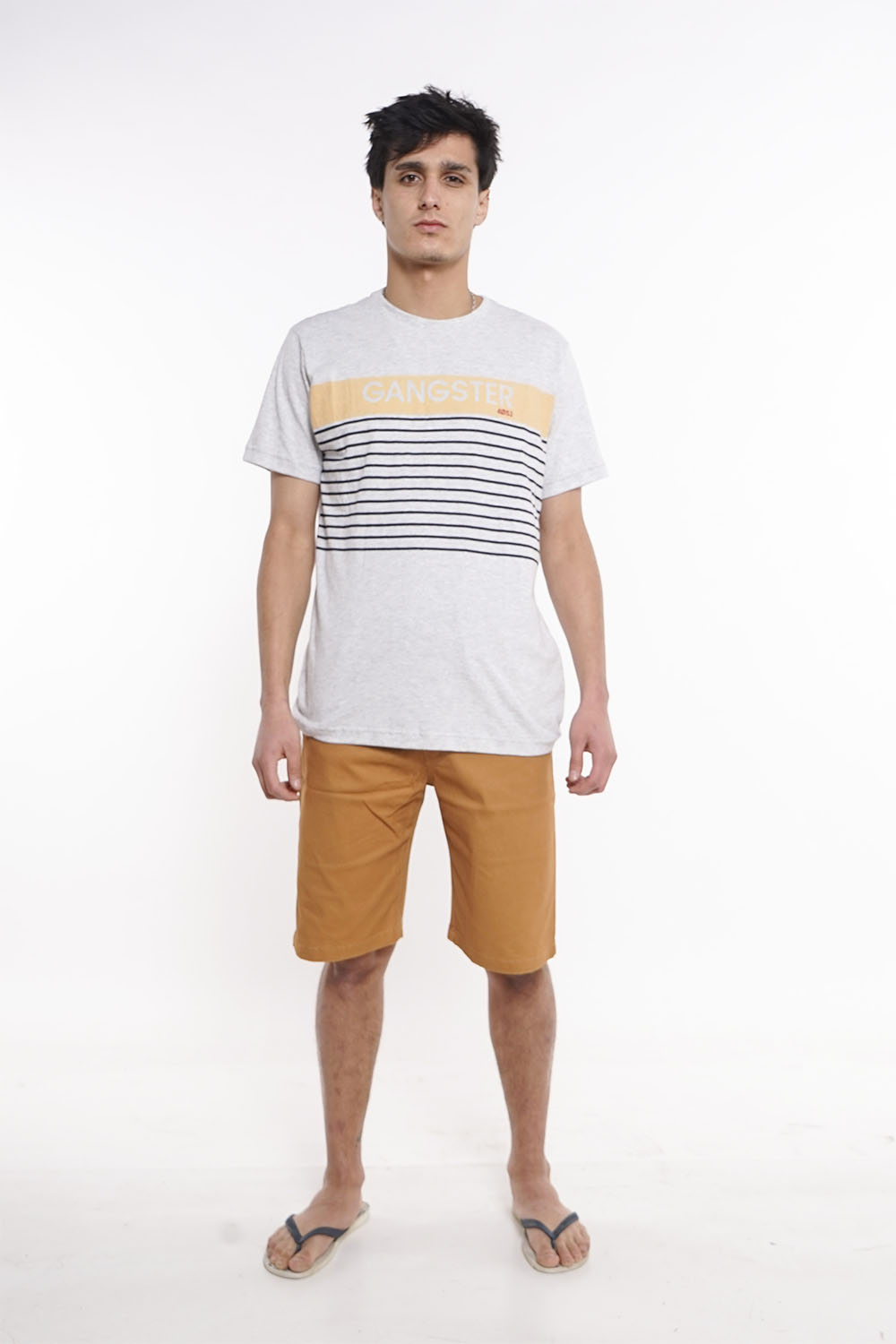 SHORT ALGODÓN HOMBRE GANGSTER AZUL SIXPO CANVAS CARGO - 4