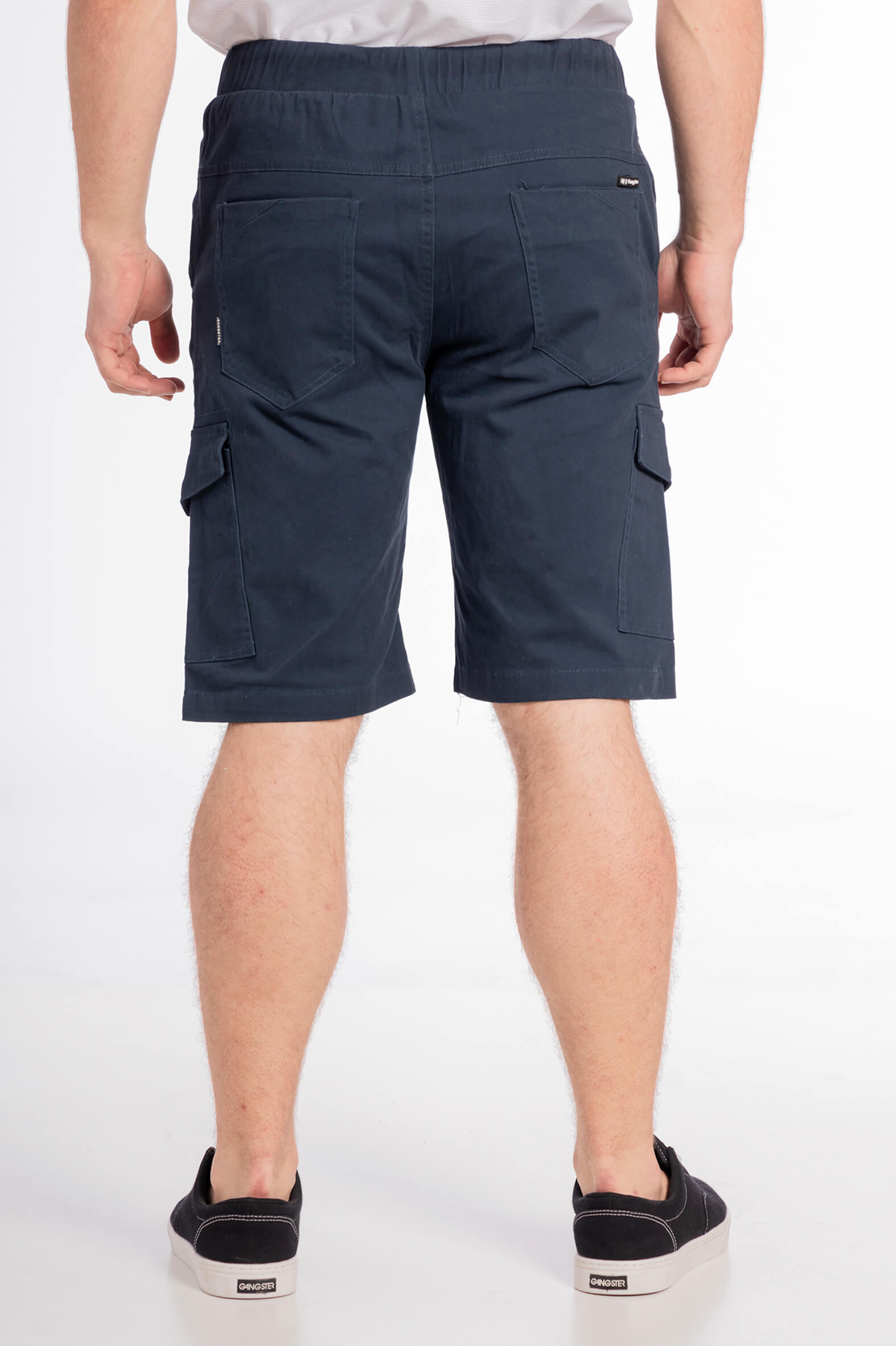 SHORT ALGODÓN HOMBRE GANGSTER AZUL CARPENTER CANVAS CARGO - 2