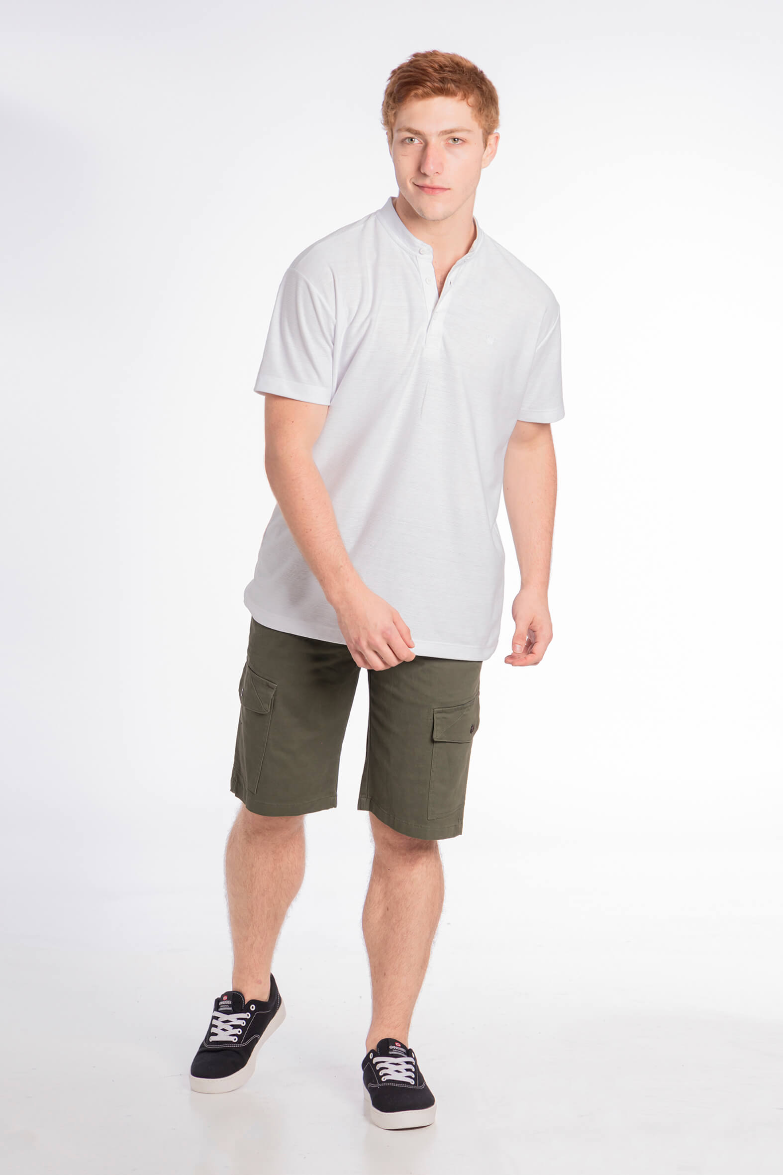 SHORT ALGODÓN HOMBRE GANGSTER AZUL CARPENTER CANVAS CARGO - 5