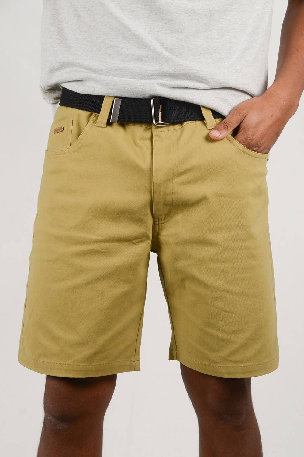 SHORT CANVAS HEAVY GRIS GANGSTER - 1
