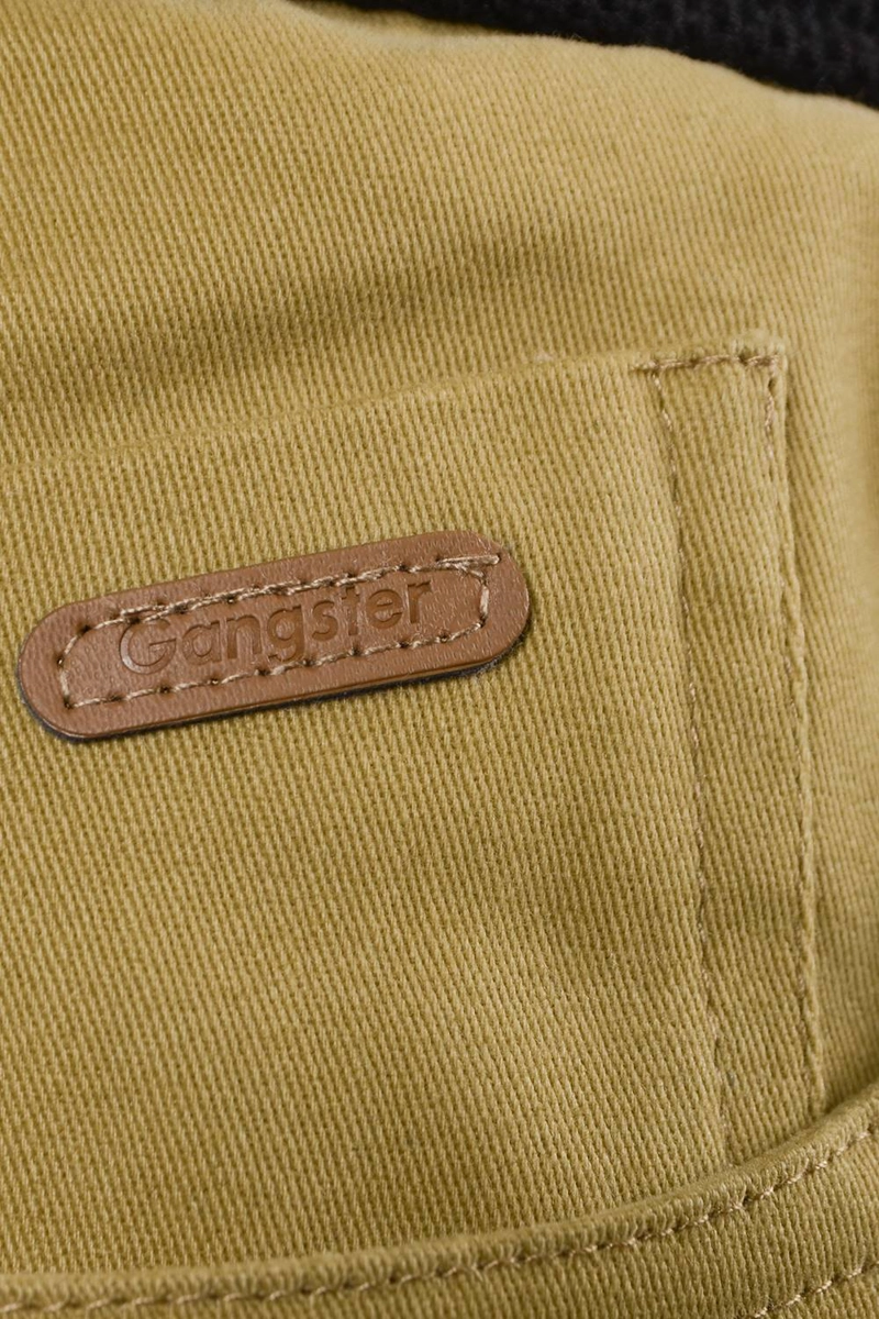 SHORT ALGODÓN HOMBRE GANGSTER HEAVY CANVAS KAKI - 3
