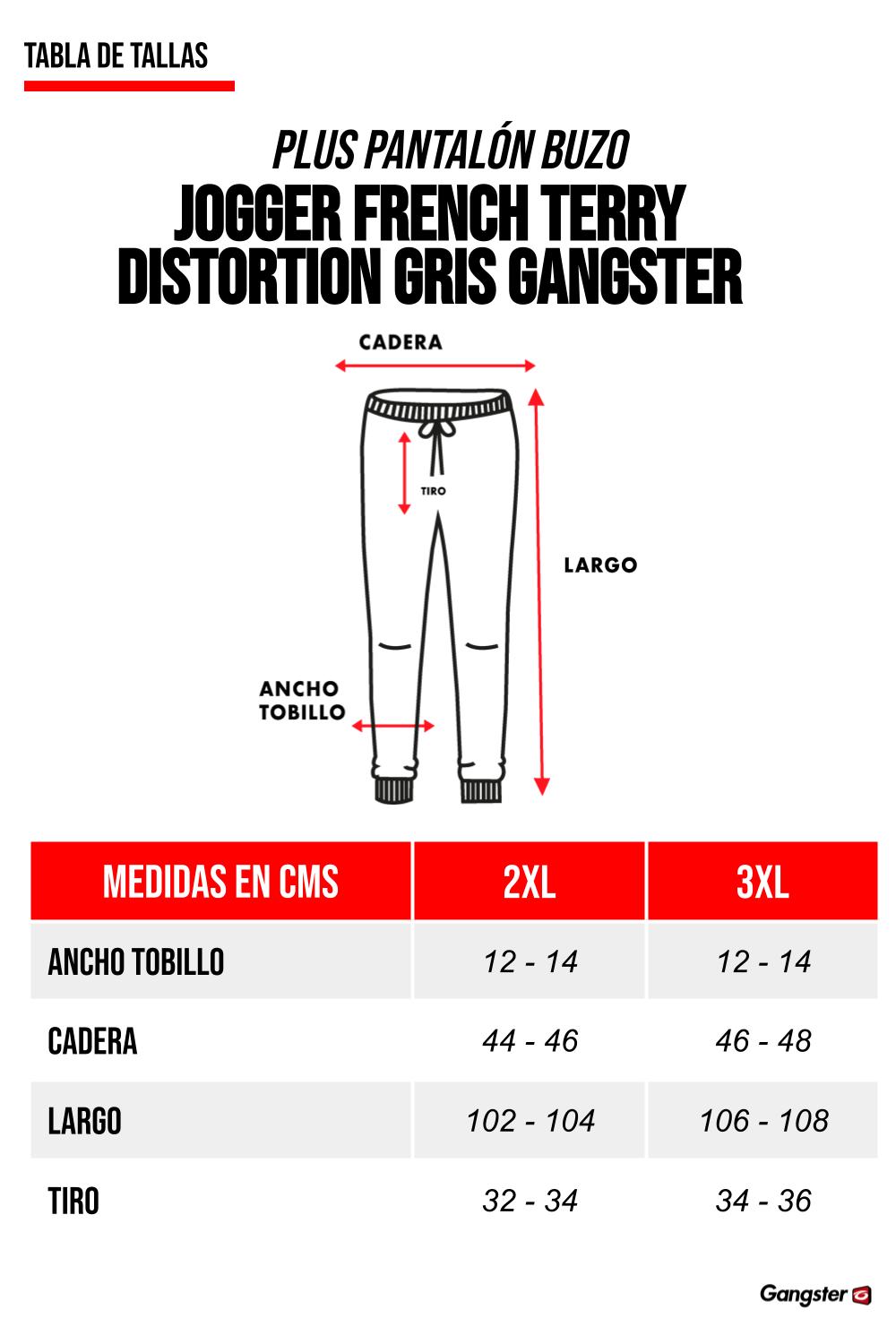 PLUS BUZO DISTORTION GRIS GANGSTER - 6