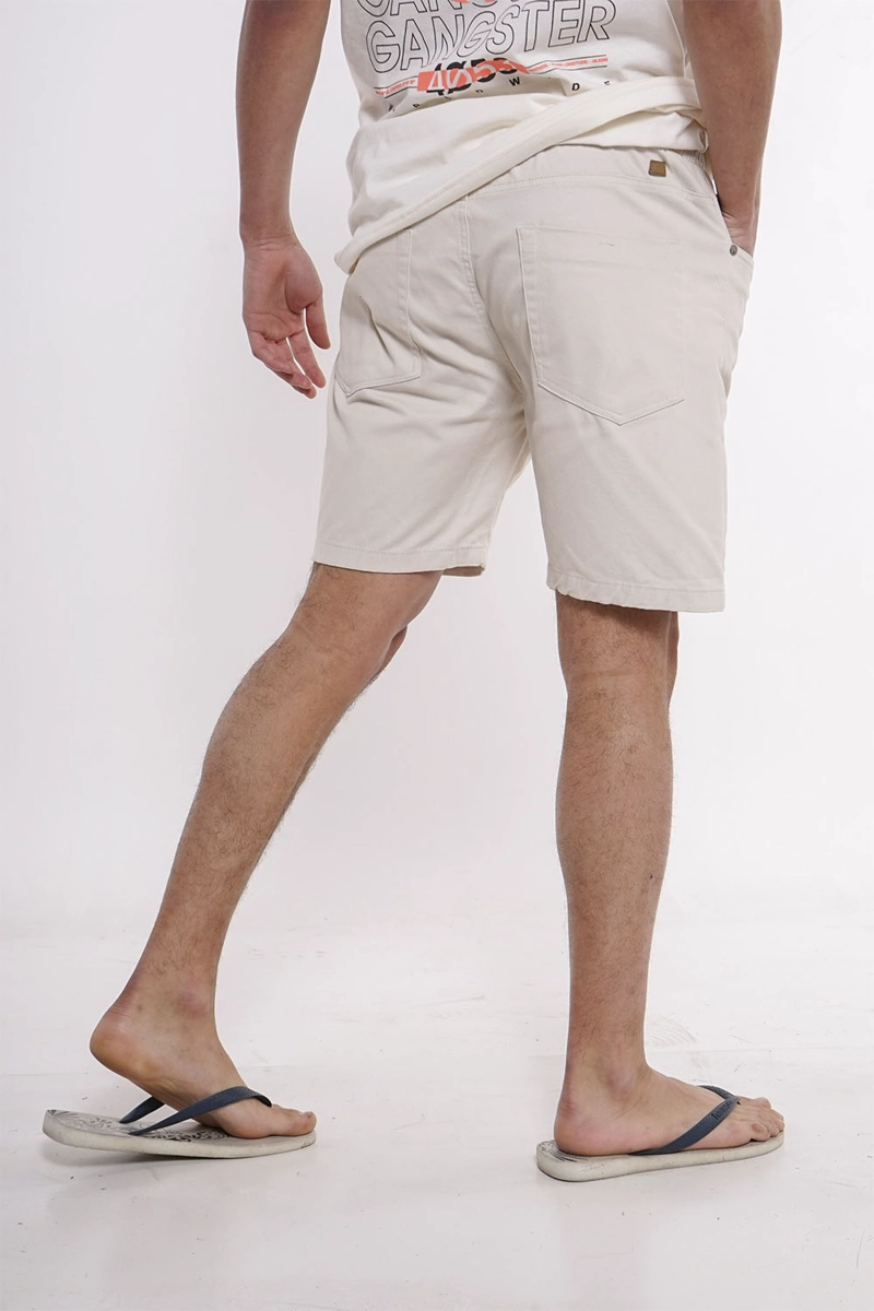 PLUS SHORT CANVAS LISO KAKI GANGSTER - 2