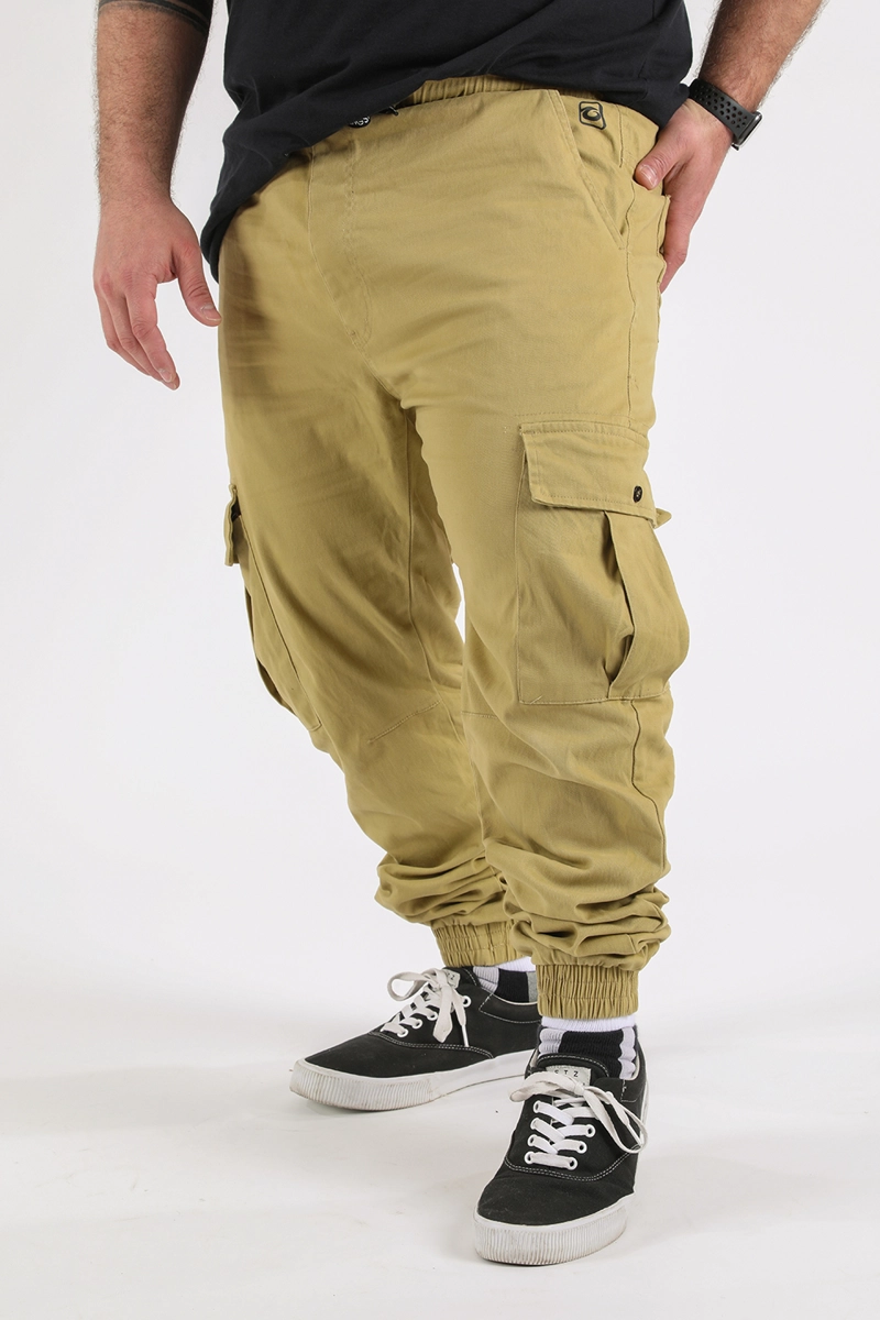 PLUS PANTALON ALGODON HOMBRE GANGSTER PARACHUTE JOGGER CANVAS