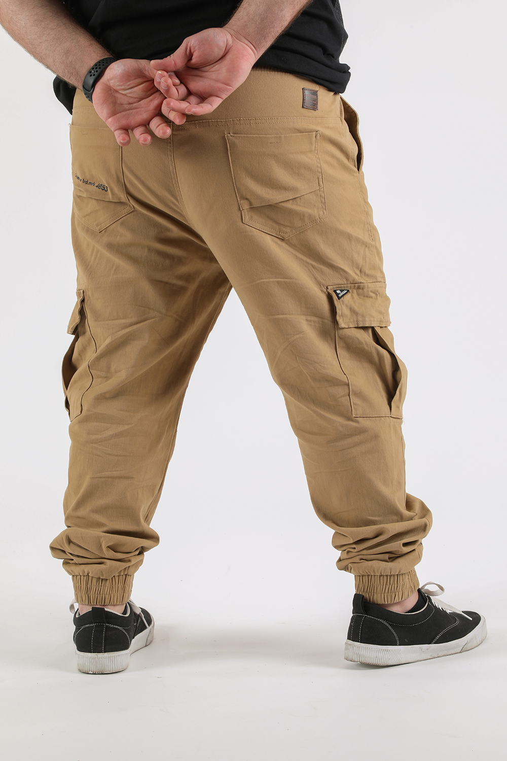 PLUS PANTALON ALGODÓN HOMBRE GANGSTER PARACHUTE JOGGER CANVAS - 2