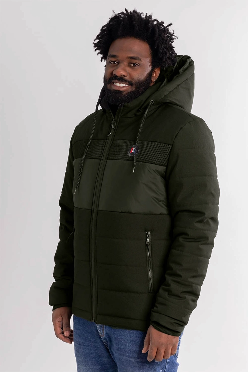 PARKA PADDED VERDE GANGSTER - 1