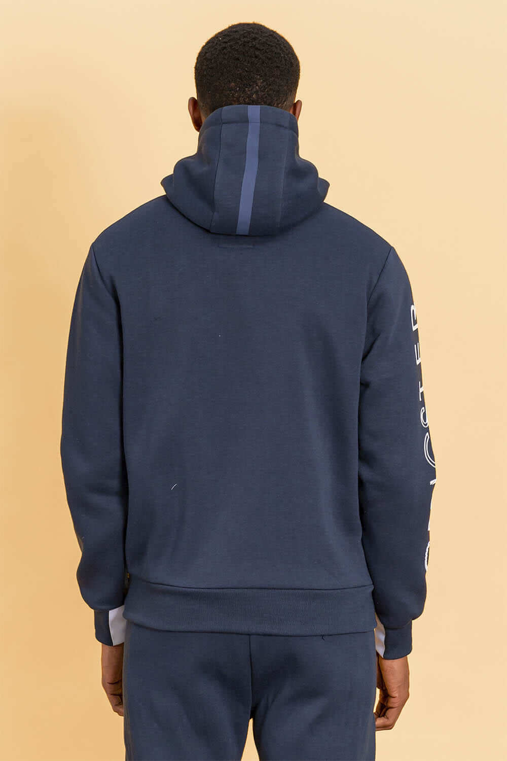 POLERON FULL ZIPPER FLEECE POWER NEGRO GANGSTER - 2