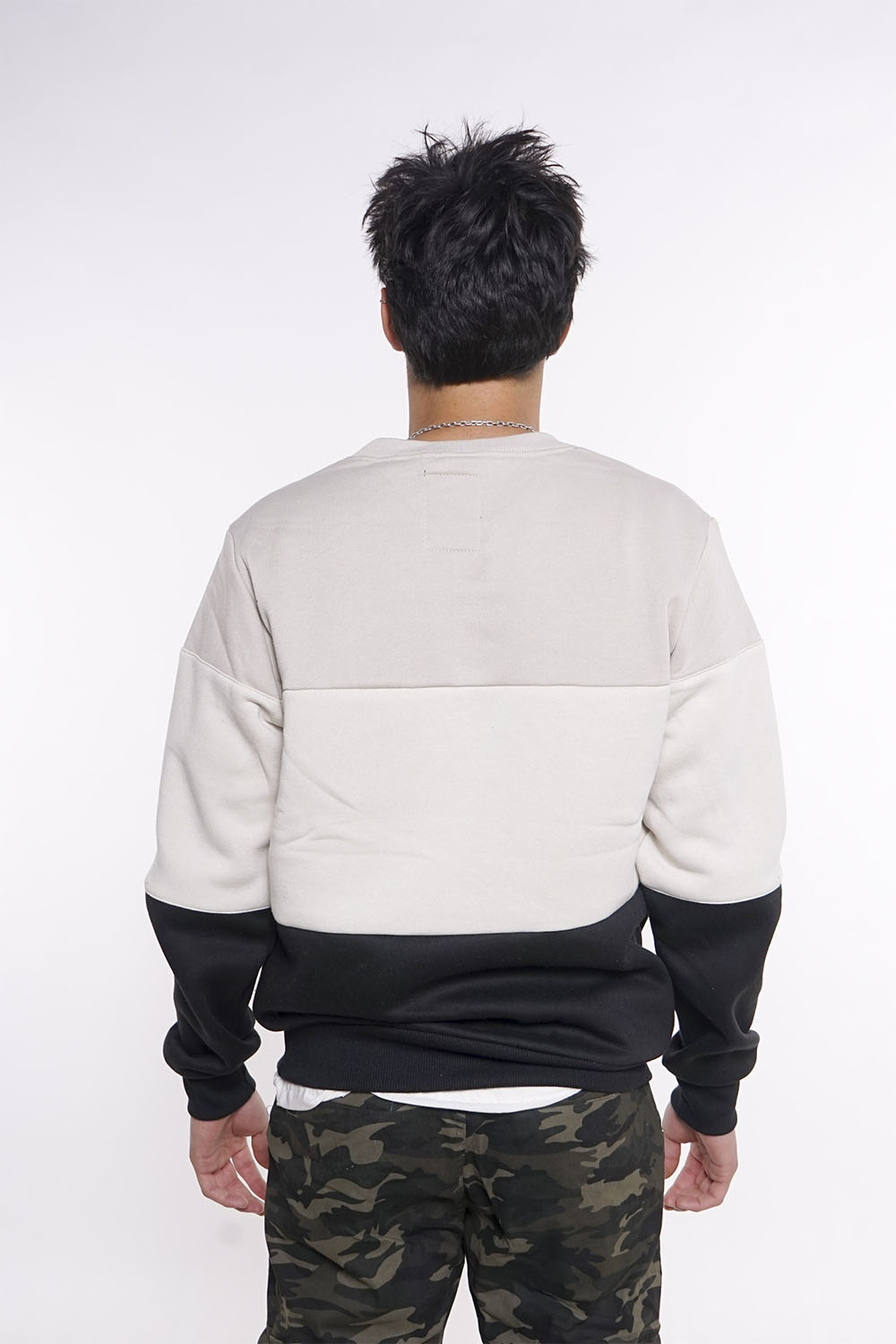 POLERON CREW FLEECE CORE VERDE GANGSTER - 2