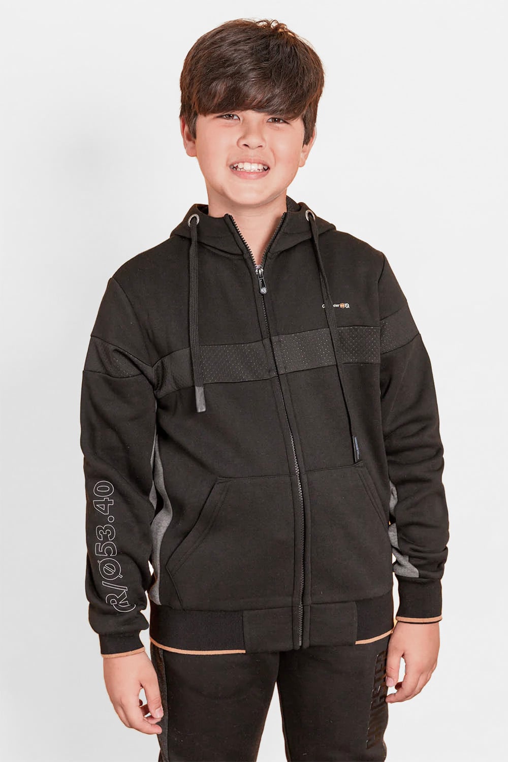 POLERÓN NIÑO GANGSTER DINO TEEN FULLZIPPER FLEECE - 1