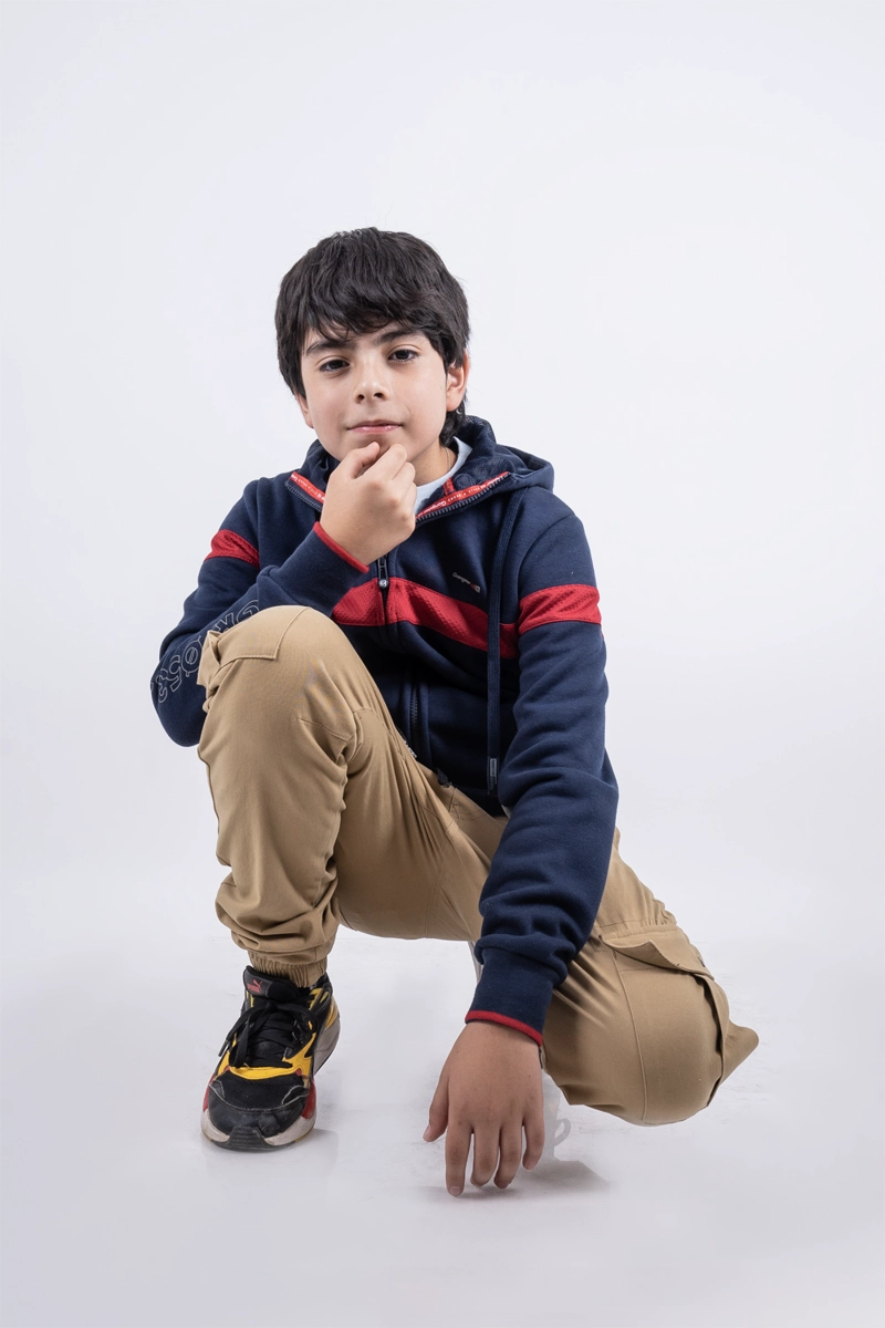 POLERÓN NIÑO GANGSTER DINO TEEN FULLZIPPER FLEECE - 4