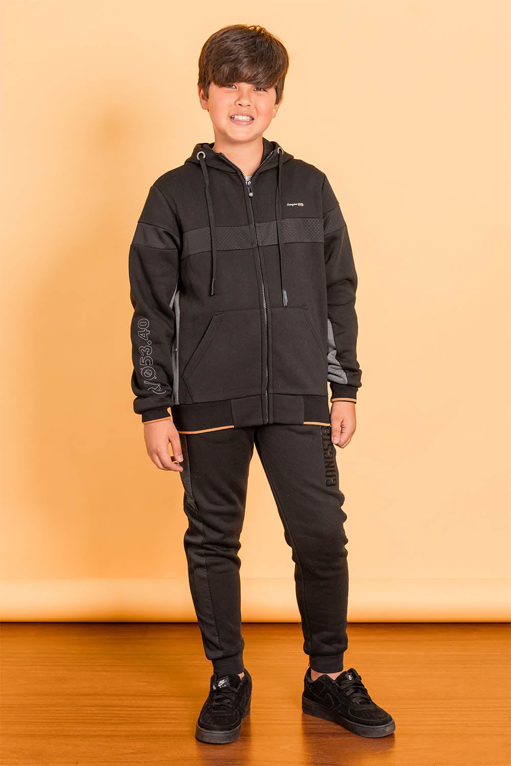POLERÓN NIÑO GANGSTER DINO TEEN FULLZIPPER FLEECE - 6