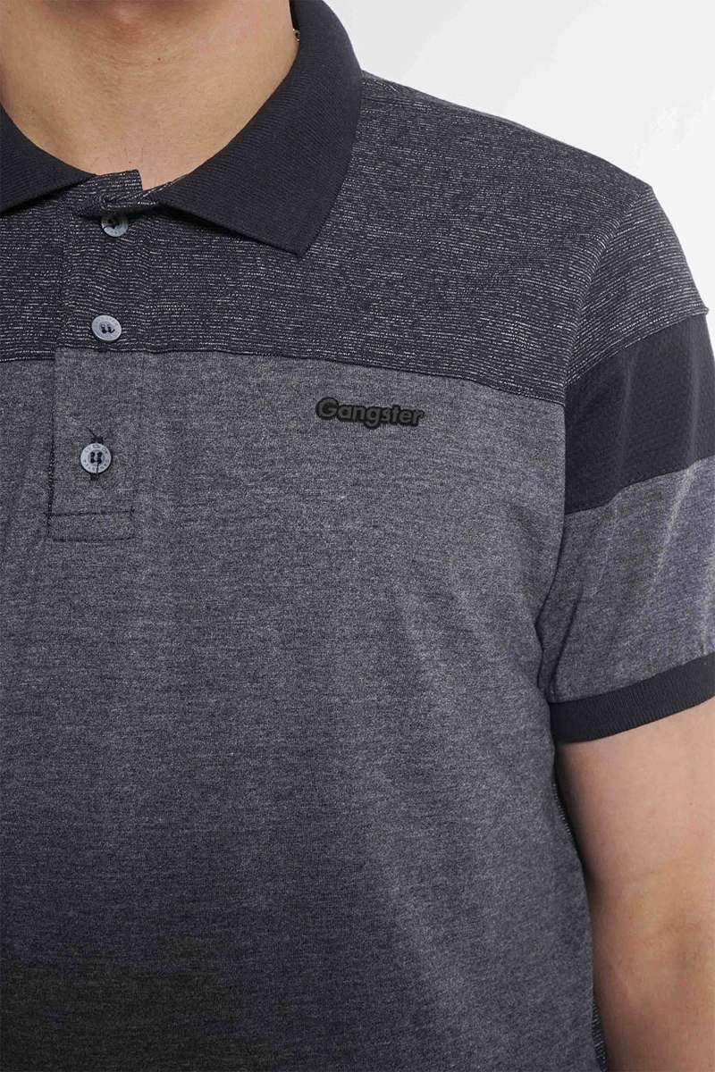POLERA POLO SHOWBAR GRIS GANGSTER - 3