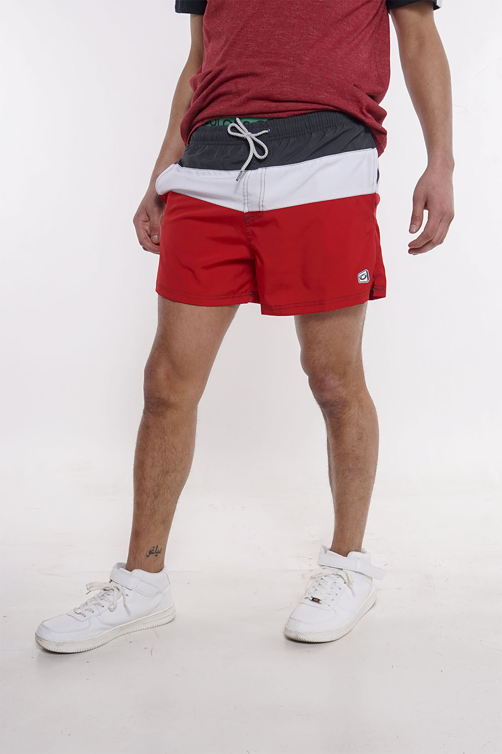 TRAJE DE BAÑO HOMBRE GANGSTER 3WAY ROJO - 1