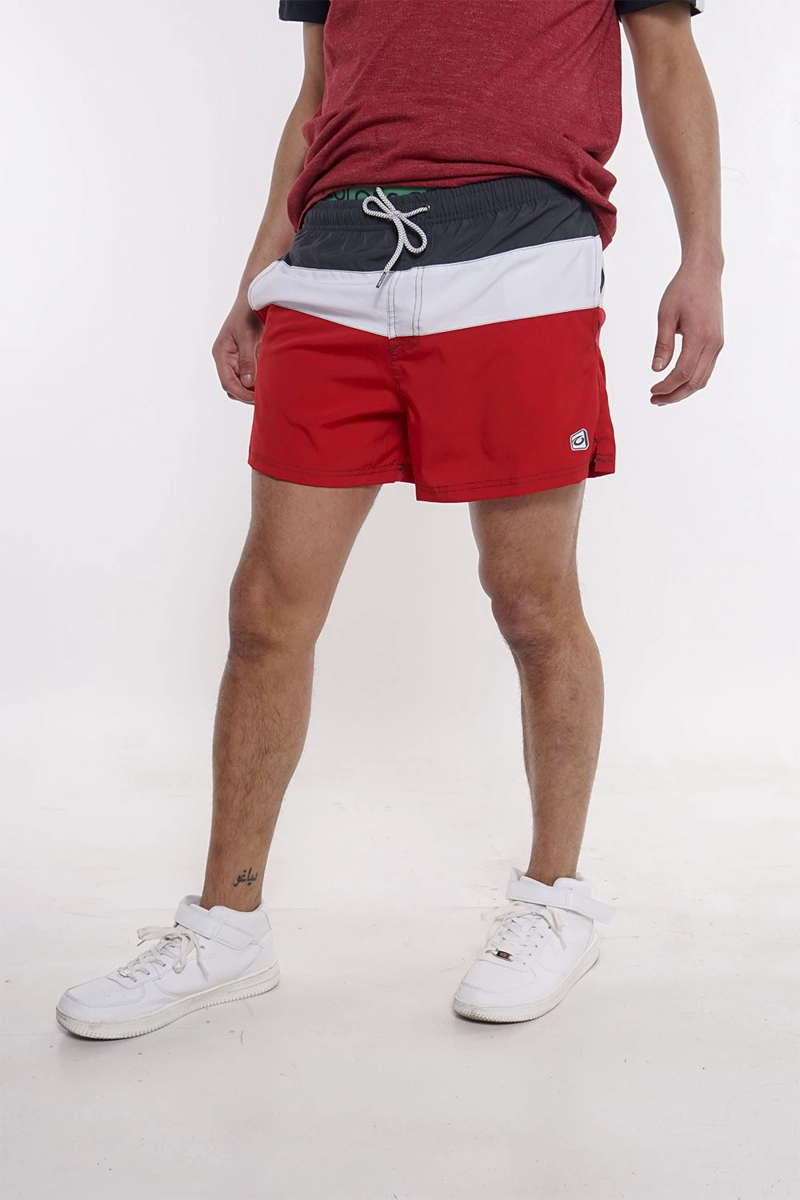 TRAJE DE BAÑO HOMBRE GANGSTER 3WAY ROJO - 1