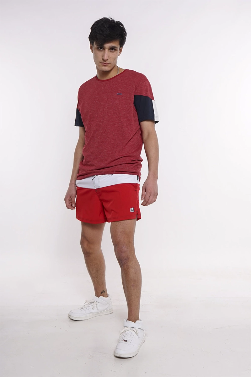 TRAJE DE BAÑO HOMBRE GANGSTER 3WAY ROJO - 4