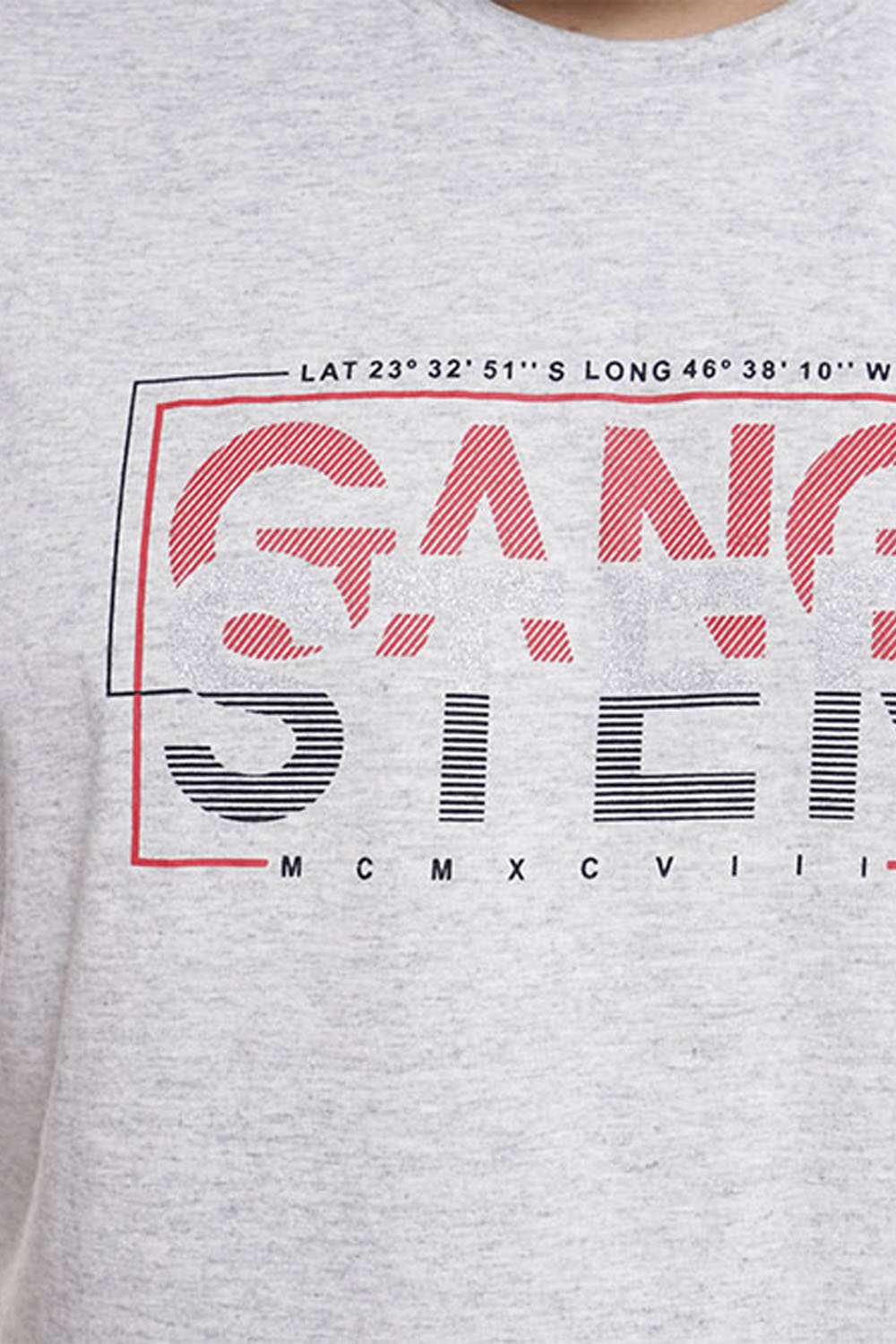 PLUS POLERA MC BASICA LUXE NEGRO GANGSTER - 2