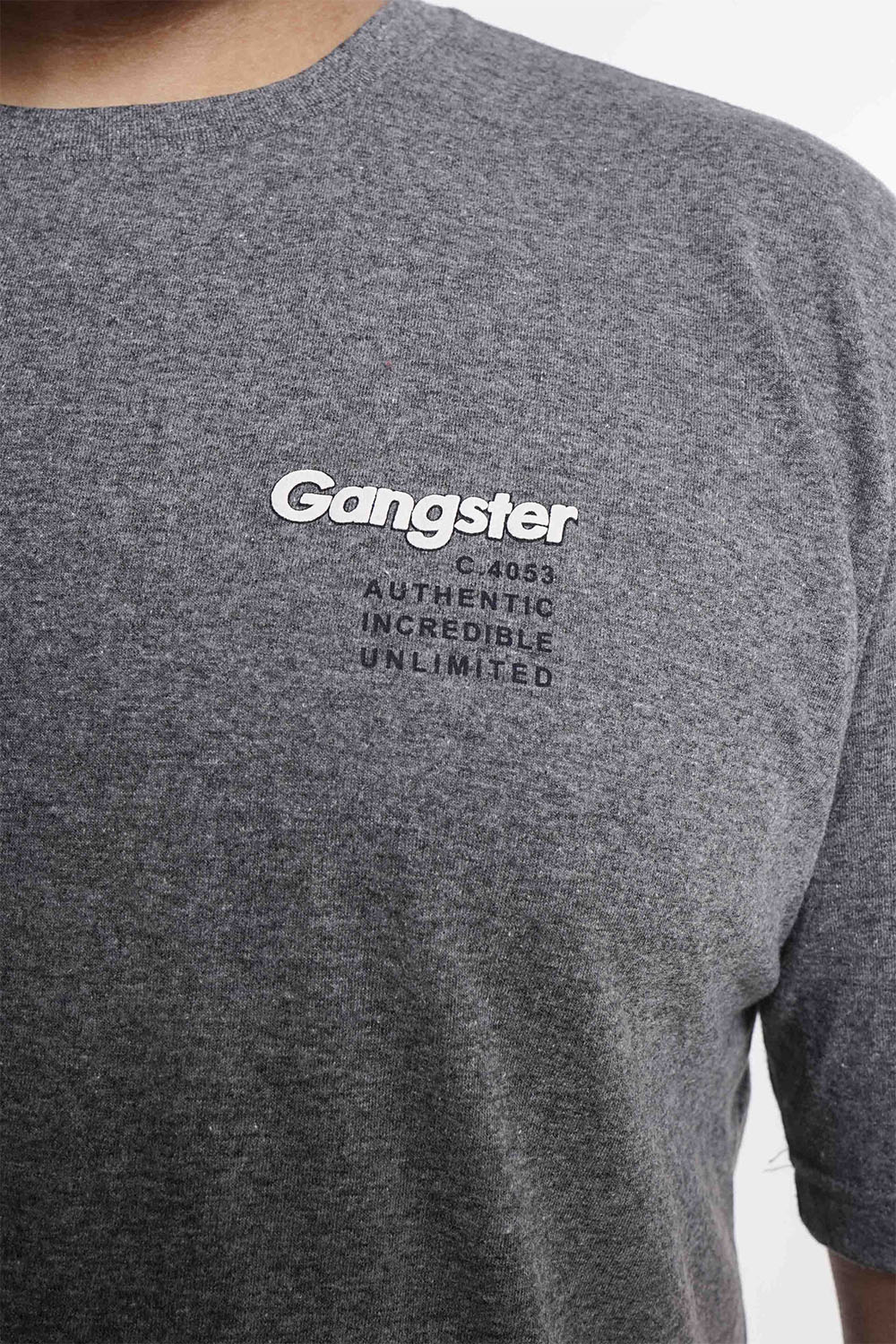 PLUS POLERA MC BASICA PULSE GRIS GANGSTER - 4