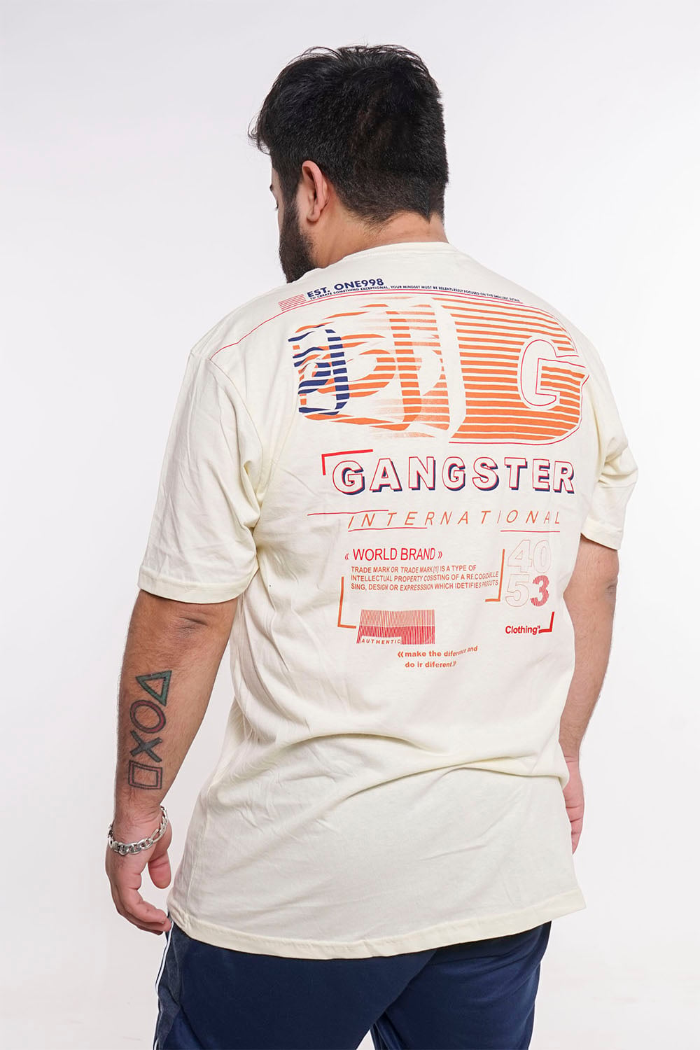 PLUS POLERA MC BASICA MALIBU AMARILLO GANGSTER - 2