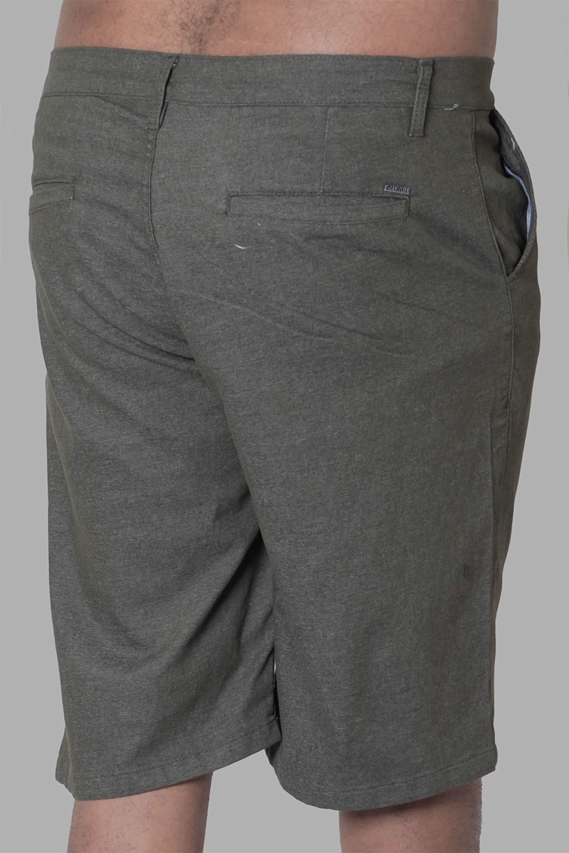 PLUS SHORT ALGODÓN HOMBRE GANGSTER GRIS CANVAS WIDE F - 2