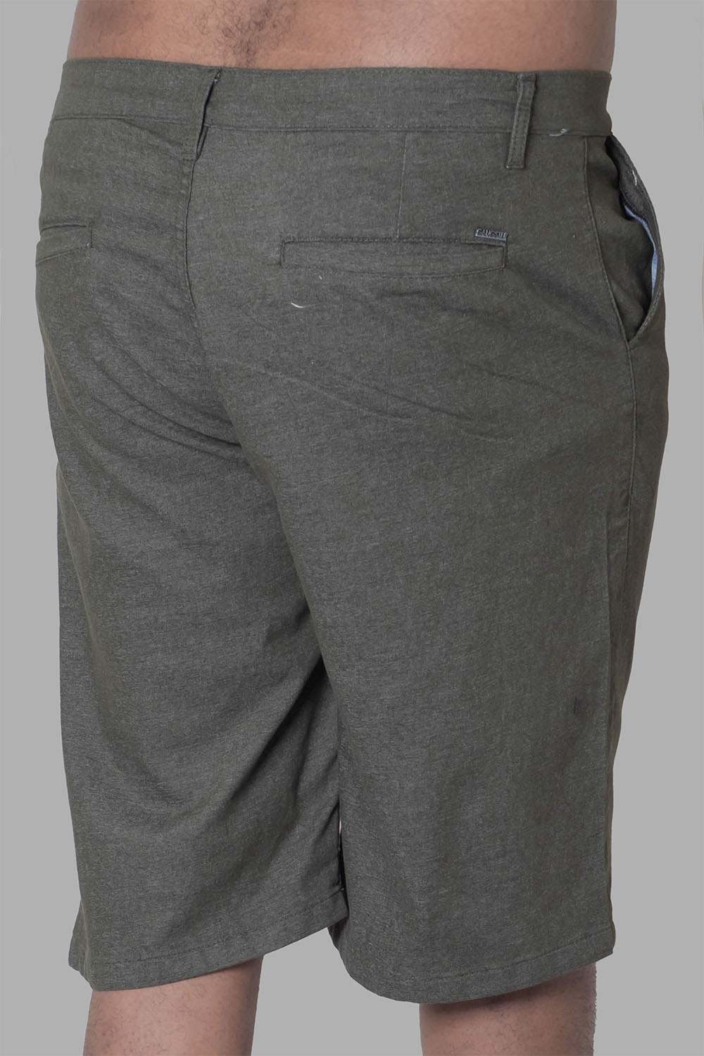 PLUS SHORT ALGODÓN HOMBRE GANGSTER GRIS CANVAS WIDE F - 2