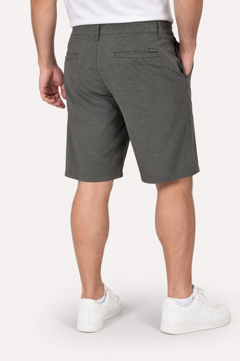 PLUS SHORT ALGODÓN HOMBRE GANGSTER GRIS CANVAS WIDE F - 2