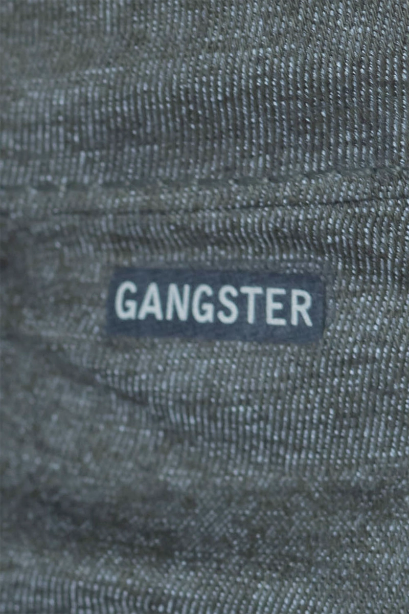 PLUS SHORT ALGODÓN HOMBRE GANGSTER GRIS CANVAS WIDE F - 3