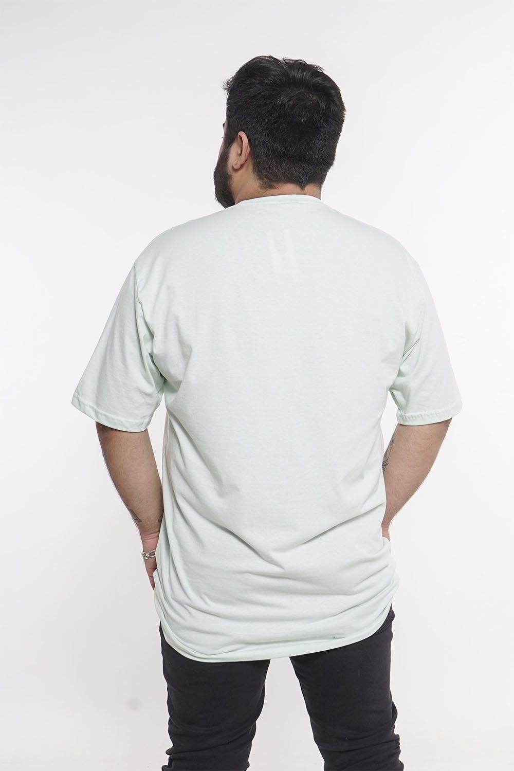 PLUS POLERA MC BASICA CAUT VERDE GANGSTER - 3