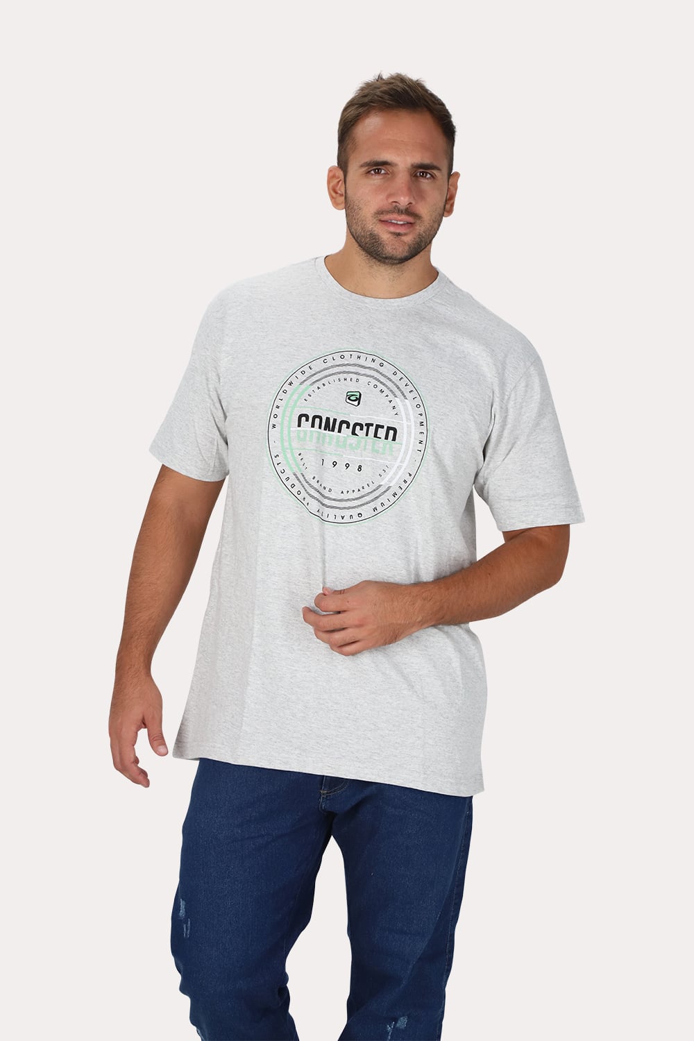 PLUS POLERA MC BASICA VIBRANT AZUL GANGSTER - 1