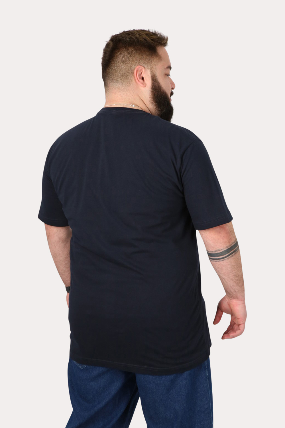 PLUS POLERA MC BASICA VIBRANT AZUL GANGSTER - 2
