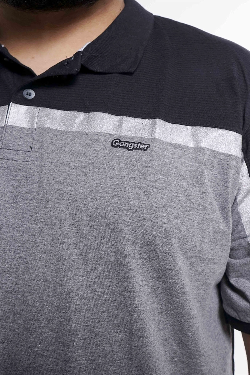 PLUS POLERA CUELLO DYNAMO NEGRO - 3