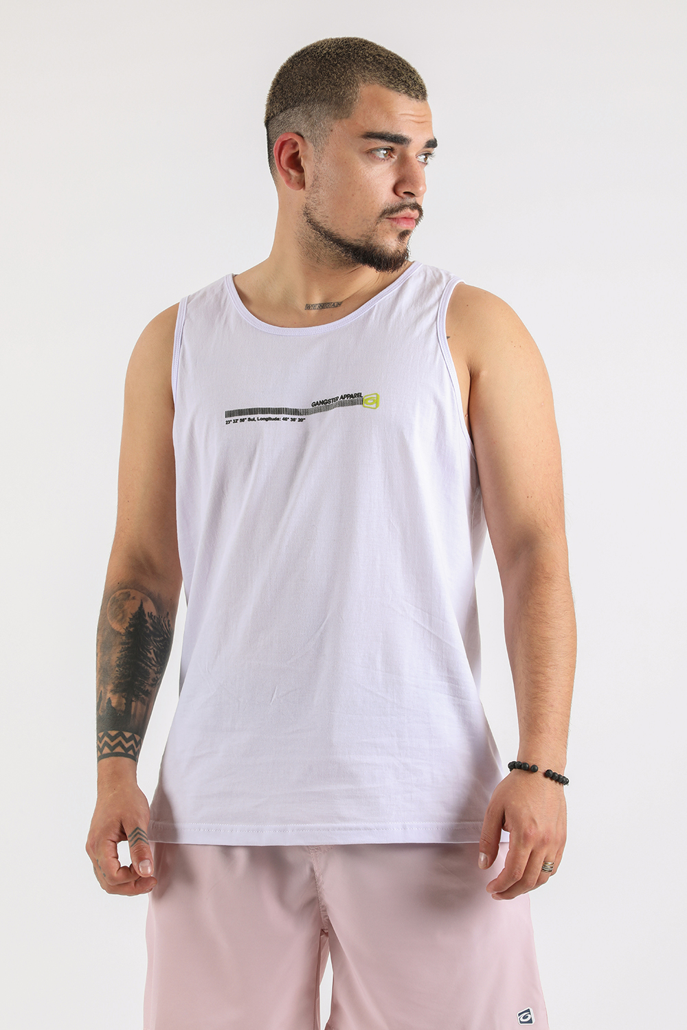 POLERA SM ZICATELA BLANCO GANGSTER - 1