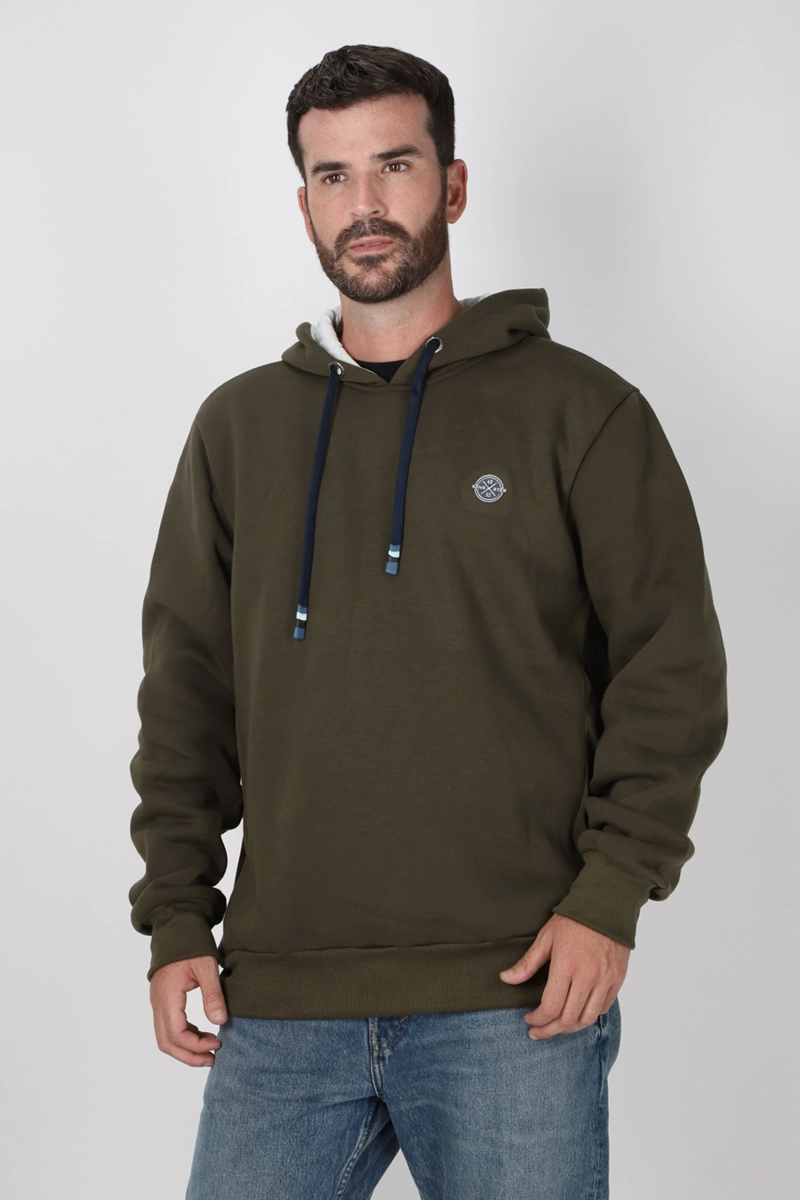 POLERON HOODIE GIDDY VERDE GANGSTER - 1