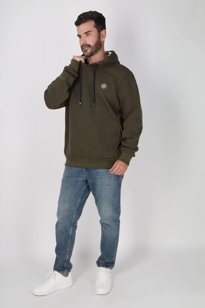 POLERON HOODIE GIDDY VERDE GANGSTER - 4