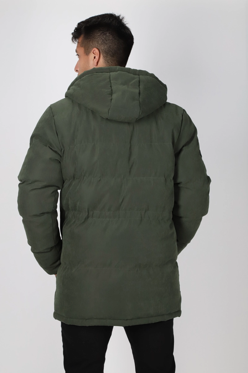 CHAQUETA CANVAS BOSTON VERDE GANGSTER - 2