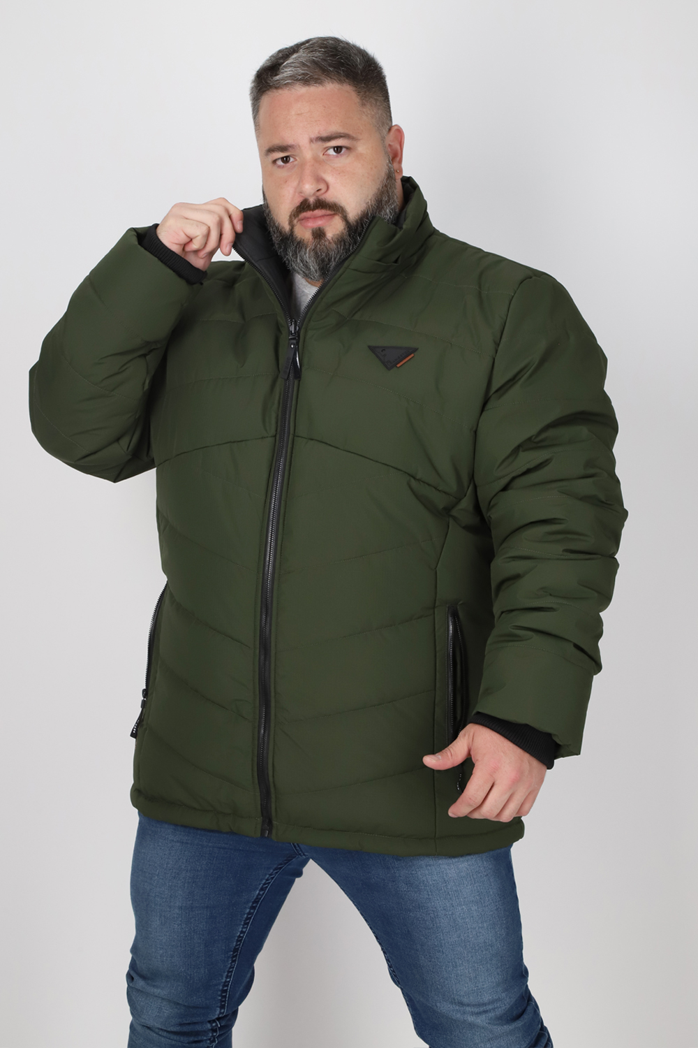 PLUS PARKA NORDIC AZUL GANGSTER - 1