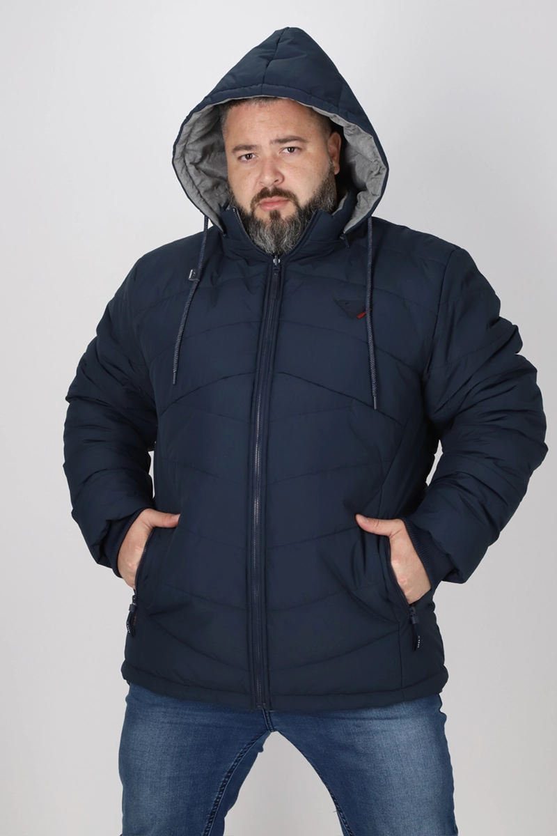PLUS PARKA NORDIC AZUL GANGSTER - 1