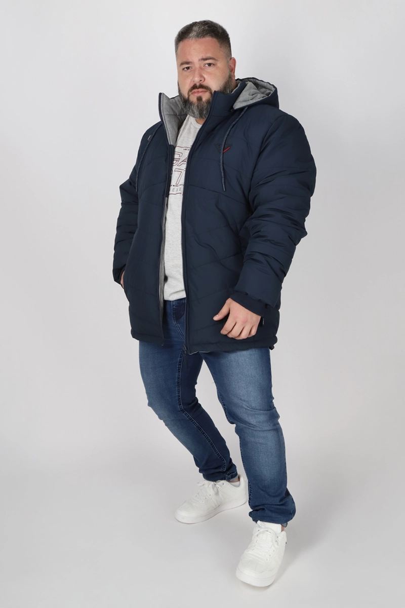 PLUS PARKA NORDIC AZUL GANGSTER - 4