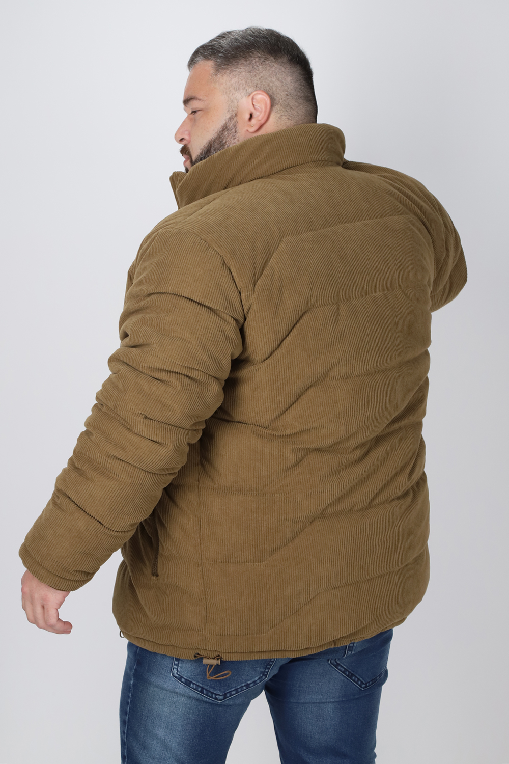 PLUS CHAQUETA COTELE CHICAGO NEGRO GANGSTER - 2