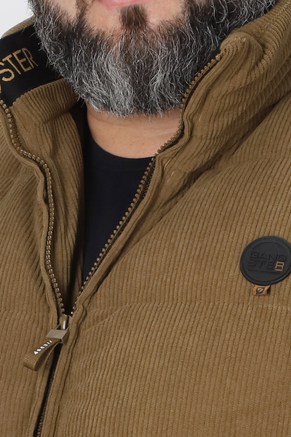 PLUS CHAQUETA COTELE CHICAGO NEGRO GANGSTER - 3