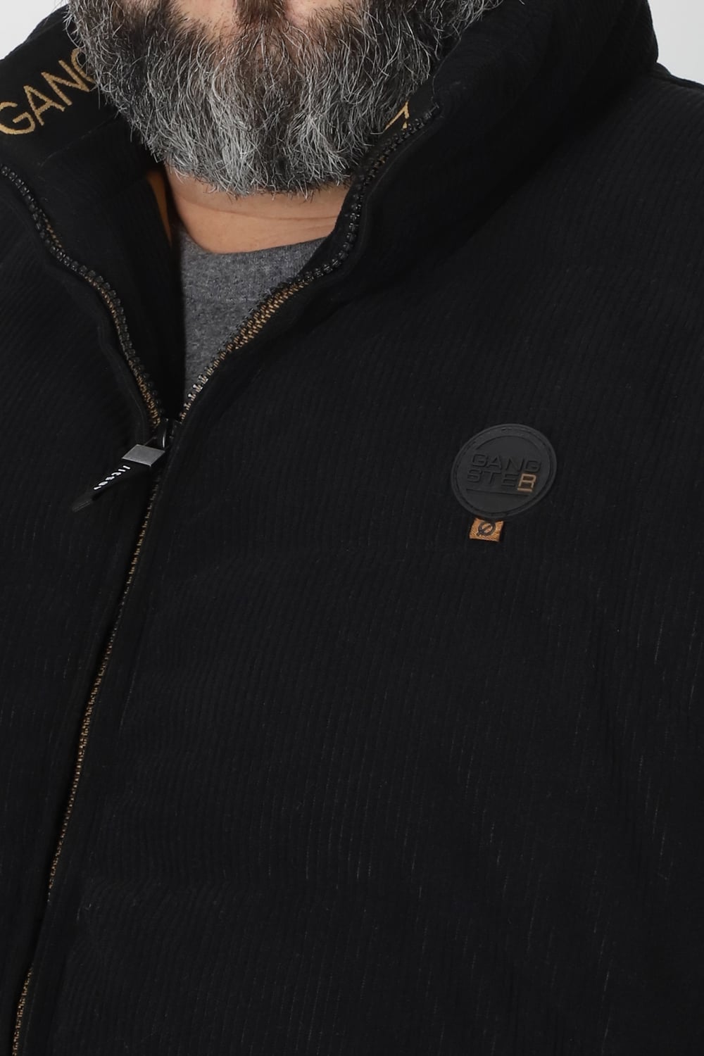 PLUS CHAQUETA COTELE CHICAGO NEGRO GANGSTER - 3