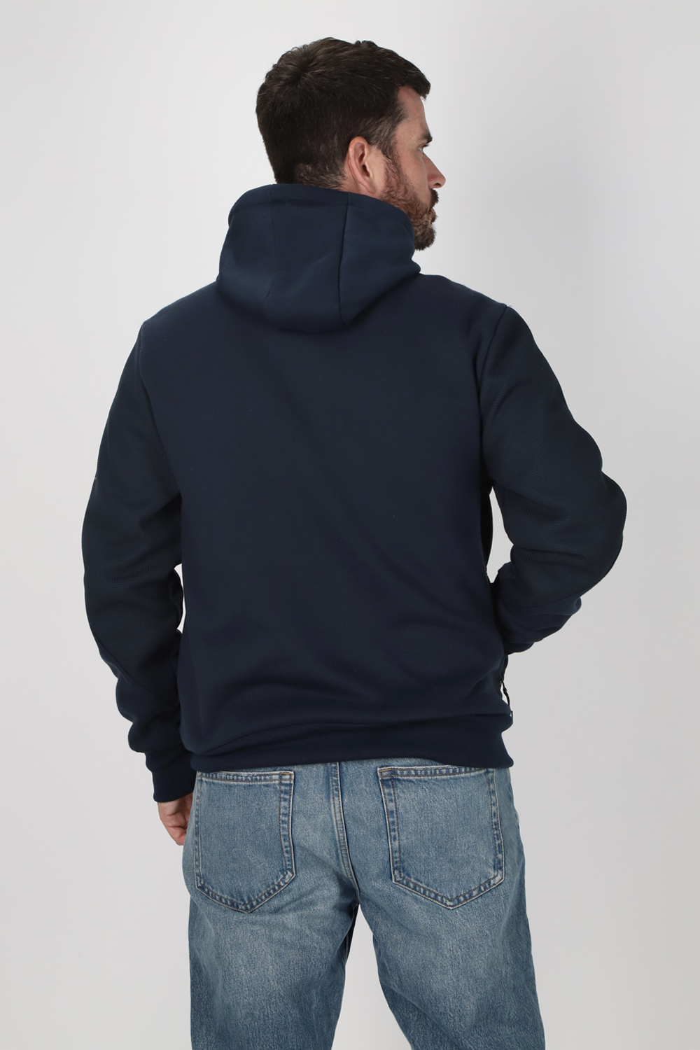 PLUS POLERON FULL ZIPPER TEMPER AZUL GANGSTER - 2