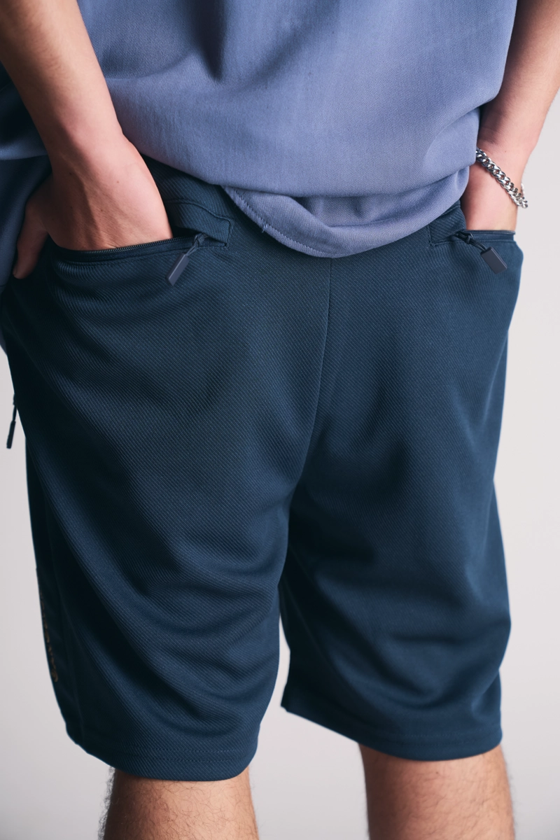SHORT BERMUDA JOGGER LISO COMFORT AZUL GANGSTER - 3