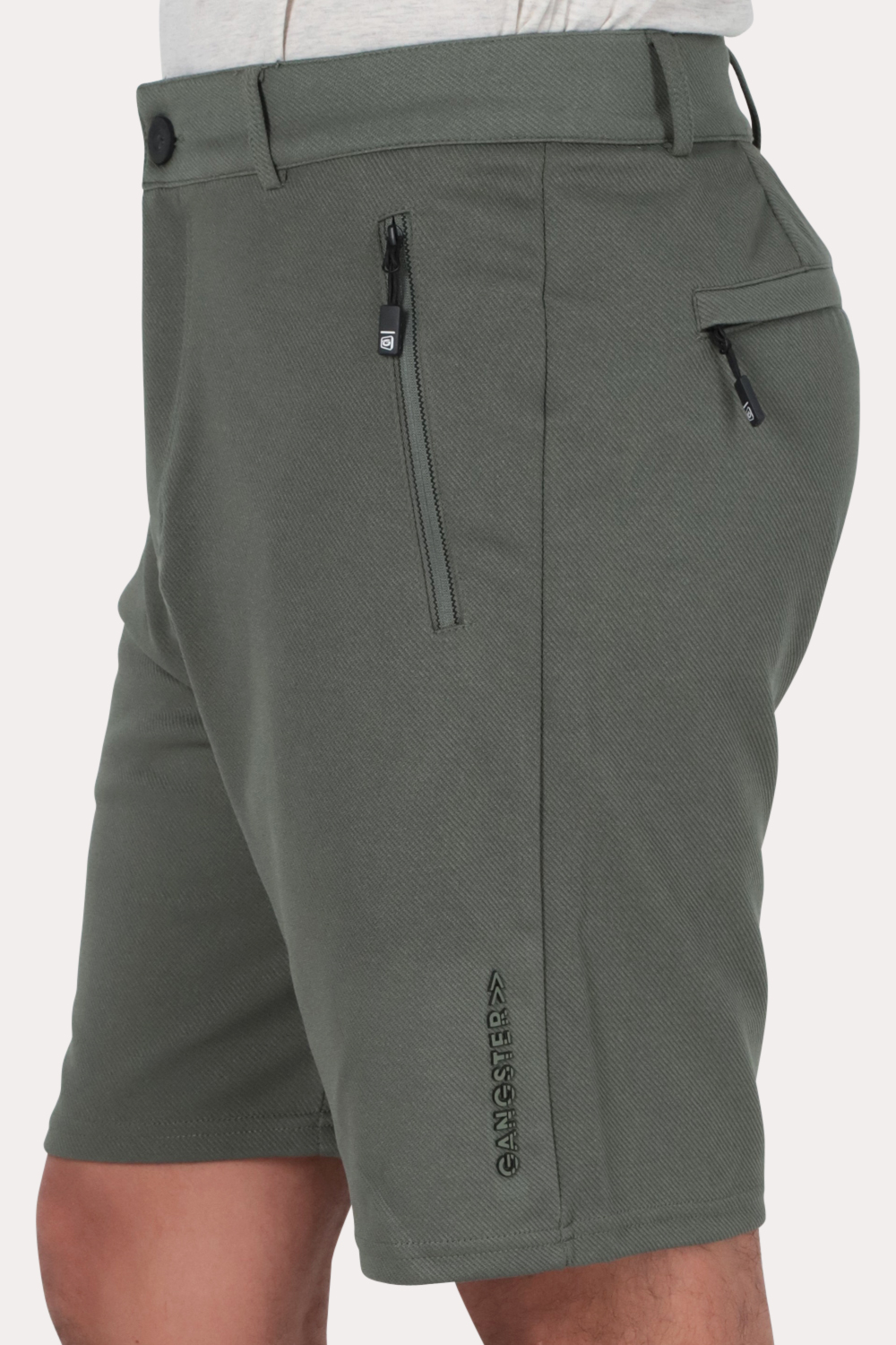 SHORT BERMUDA JOGGER LISO COMFORT AZUL GANGSTER - 3