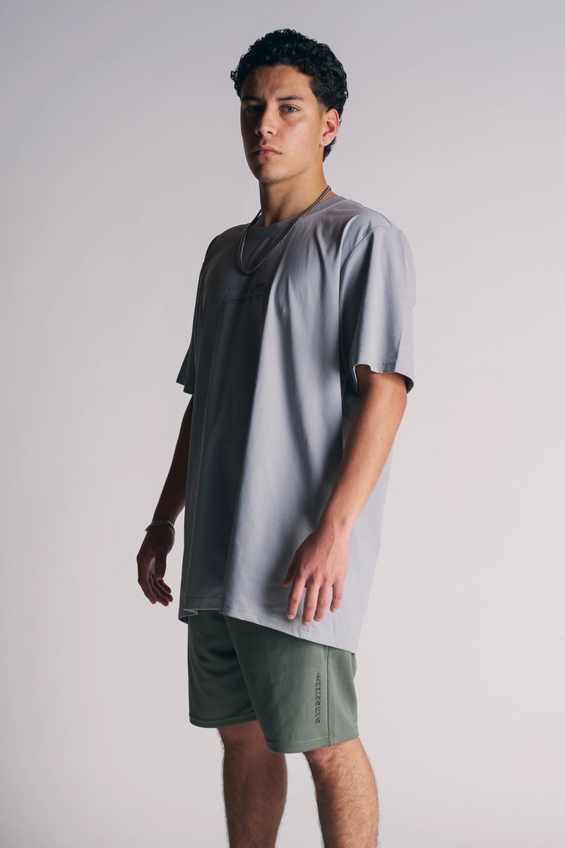 SHORT BERMUDA JOGGER LISO COMFORT AZUL GANGSTER - 4