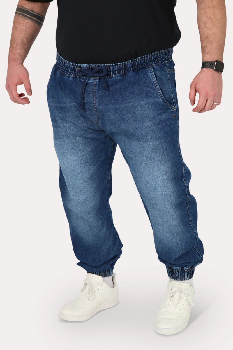 PLUS PANTALON HOMBRE GANGSTER AZUL JOGGER DENIM 0 - 1