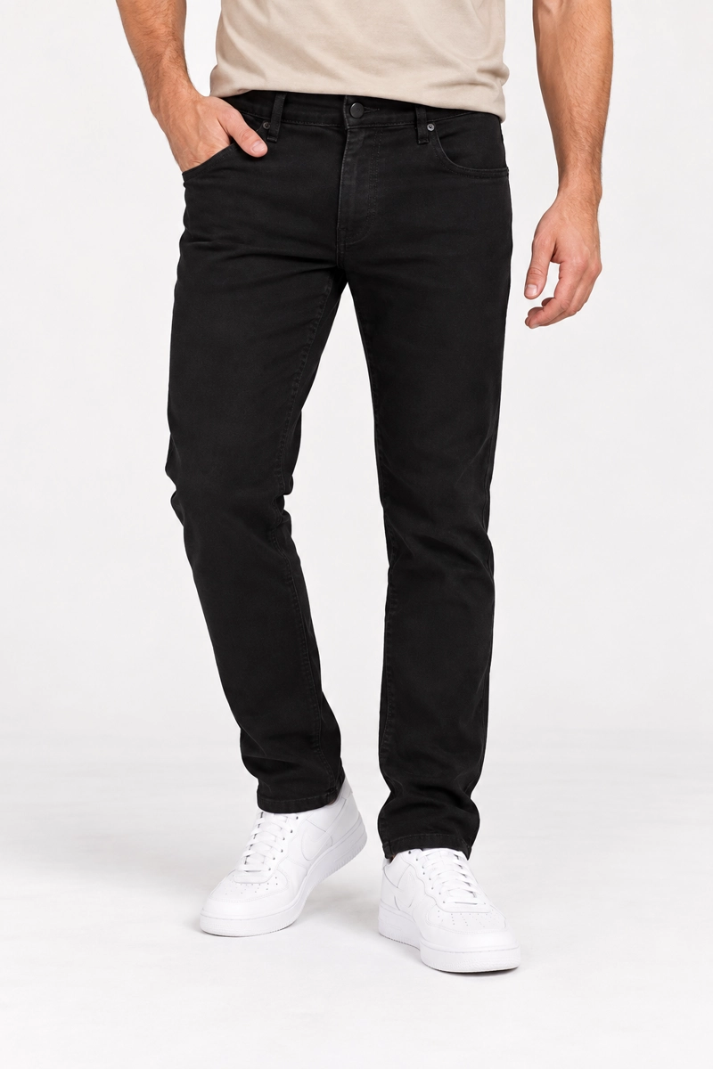 PLUS PANTALON HOMBRE GANGSTER NEGRO DENIM 0 - 1