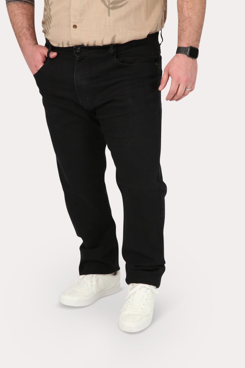 PLUS PANTALON HOMBRE GANGSTER NEGRO DENIM 0 - 1