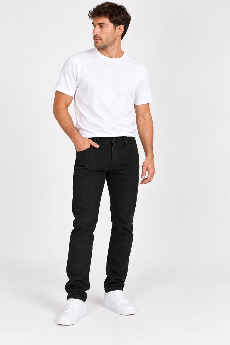 PLUS PANTALON HOMBRE GANGSTER NEGRO DENIM 0 - 4