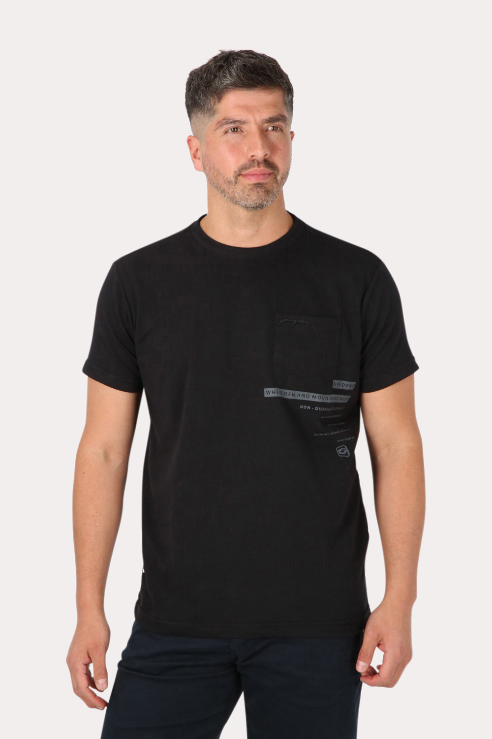 POLERA MC ESPECIAL RECIFE NEGRO GANGSTER - 1